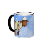 sweater sheep mug