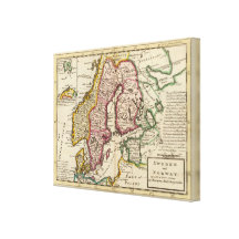 Sweden and Norway 7 Stretched Canvas Prints