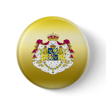 Sweden -  Coat of Arms Pinback Buttons