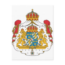 Sweden Coat Of Arms Postcard