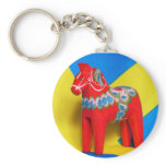 Sweden Dala Horse keychains