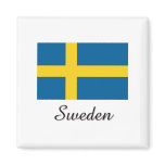 Sweden Flag Design magnets