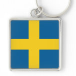 sweden flag keychains