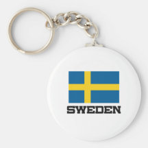 Sweden Flag Keychain
