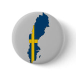 Sweden flag map buttons