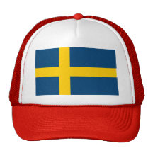 Sweden Flag Mesh Hat