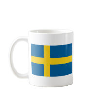 sweden flag mug