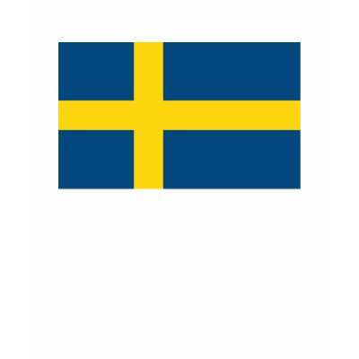 Sweden Flag T-shirt by FlagTshirts