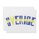 sweden icon invitations