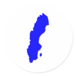 Sweden Map stickers