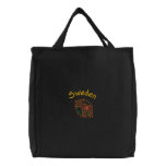 Sweden Moose Embroidered Bag embroidered bags