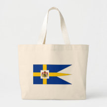 Sweden Royal Standard Tote Bags