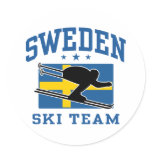 Sweden Ski Team stickers