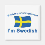 Sweden Smorgasbord 1 Fridge Magnets