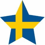 Sweden Star photo sculptures