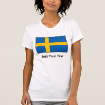 Sweden - Swedish Flag Tshirt