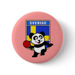 Sweden Table Tennis Panda buttons