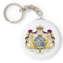 Swedish Coat of Arms Key Chain