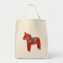Swedish Dala Horse Bag