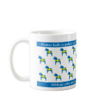 Swedish Dala Horse Mug