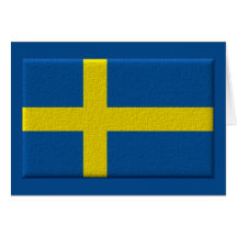Swedish Flag Greeting Cards
