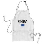 swedish flag icon aprons