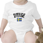 swedish flag icon tshirt