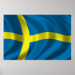 Swedish Flag posters