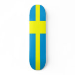 Swedish Flag Skateboard