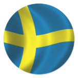 Swedish Flag stickers