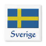 Swedish Flag : Sverige magnets