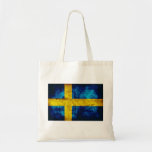 Swedish Flag Tote Bags