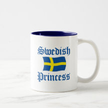 Swedish Princess Mugs