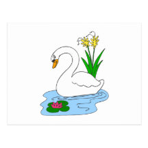 Sweenie Swan Post Cards