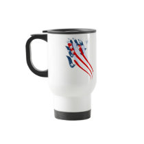 Sweeping American Flag Mug