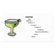 sweeping drink business cards
