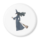 Sweeping Witch magnets