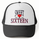 Sweet 16 Birthday Gear hats