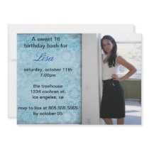 Sweet 16 Birthday invitation