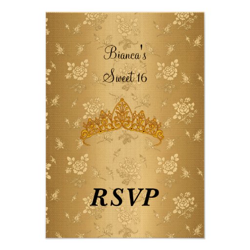 Sweet 16 Birthday party invitation 2