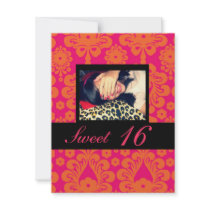Sweet 16 Birthday Party Invitations