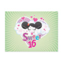 Sweet 16 Birthday Postcard
