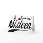 Sweet 16 cards