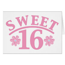 Sweet 16 cards