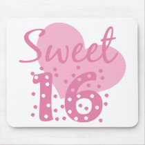Sweet 16 Confetti Mousepad