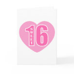 Sweet 16 (Heart) Cards