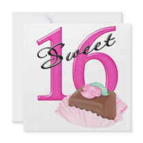 Sweet 16 personalized announcement