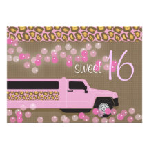 Sweet 16 Invitation