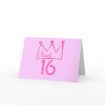 Sweet 16 invitations cards