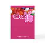 Sweet 16 Jelly Beans cards